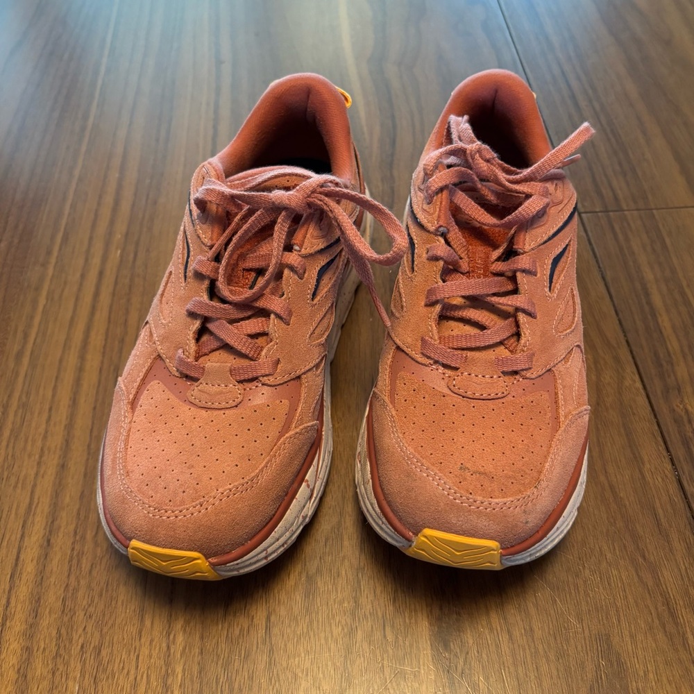 Hoka Orange Sneakers